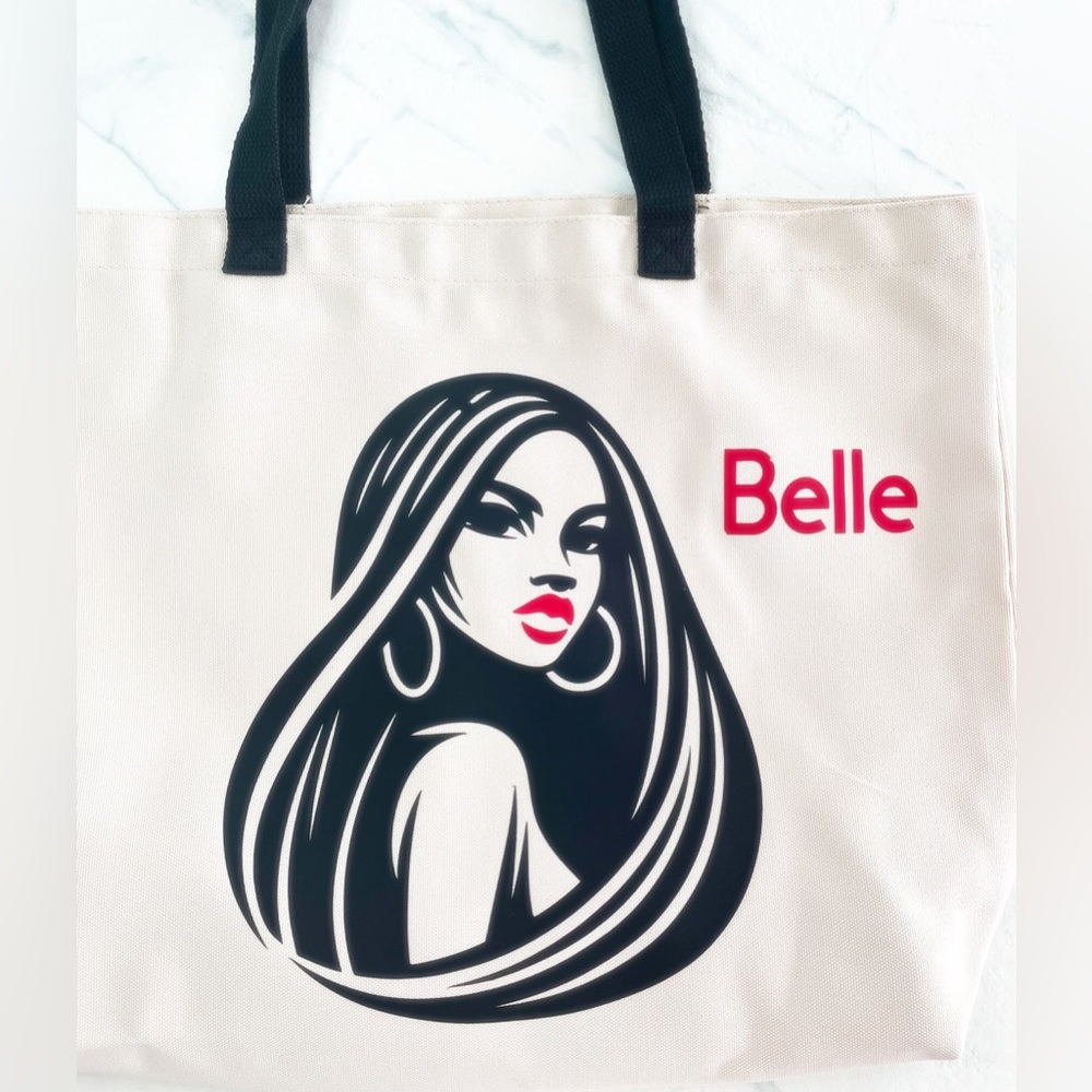 Modern Bag. Carry on Bag. For every day use. Black girl design. Handmade design